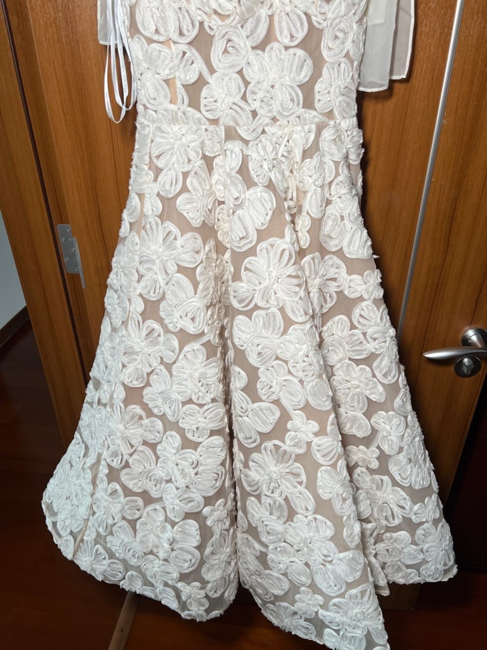 Bronx & Banco Sabrina White Midi Dress XS - Picture 13 of 17